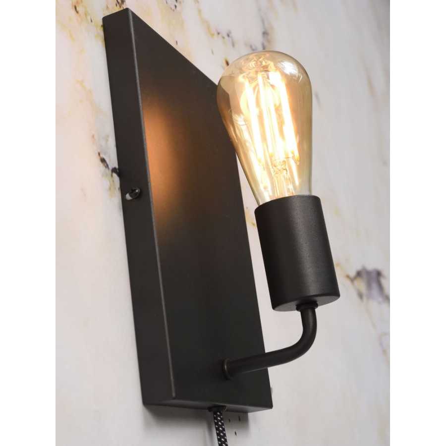 Its About RoMi Madrid Up Wall Light - Black
