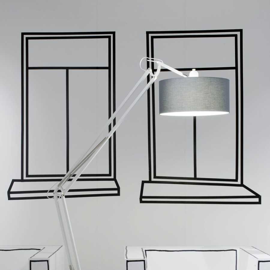 Its About RoMi Milano Floor Lamp Base - White