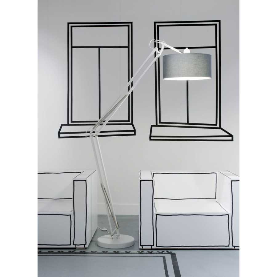Its About RoMi Milano Floor Lamp Base - White