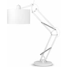 Its About RoMi Milano Table Lamp - White & Nickel