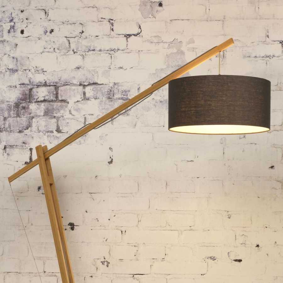 Its About RoMi Montblanc Floor Lamp - Natural & Dark Grey