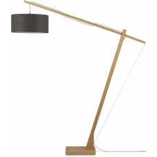 Its About RoMi Montblanc Floor Lamp - Natural & Dark Grey Its About RoMi Montblanc Floor Lamp - Natural & Dark Grey