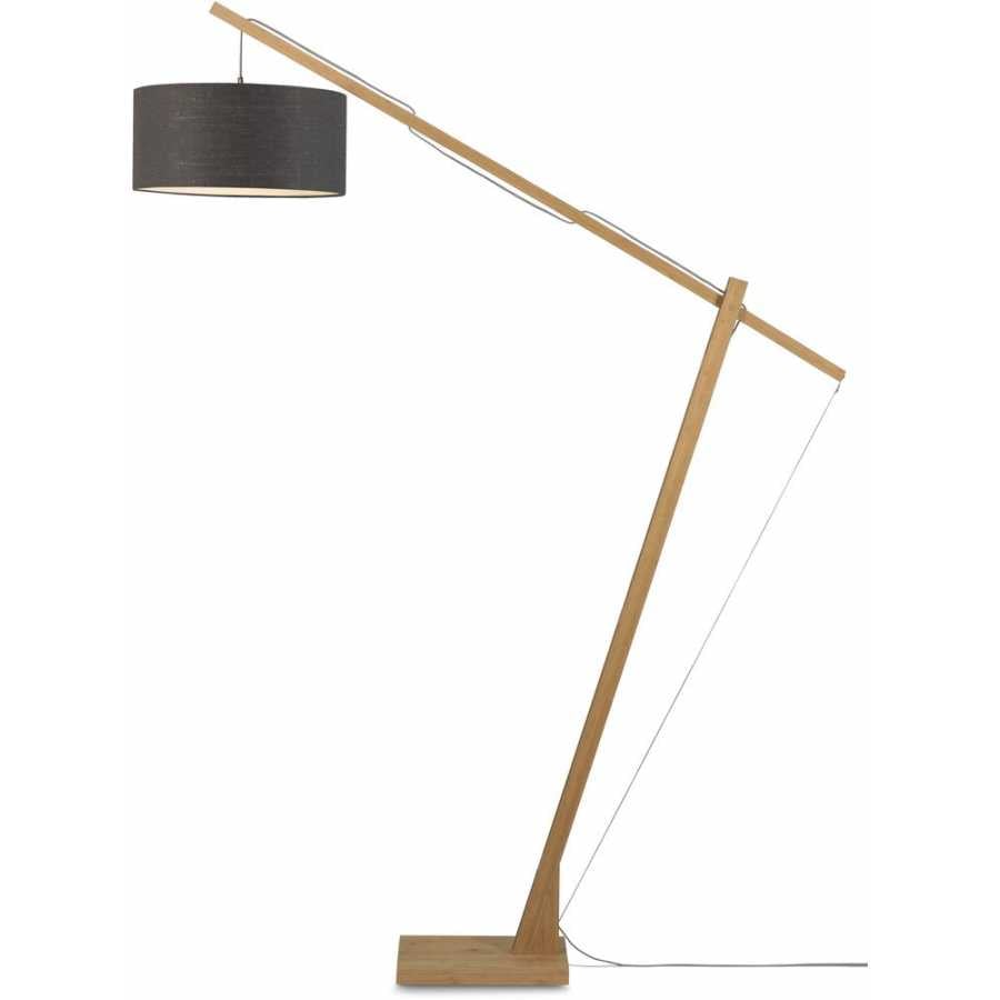 Its About RoMi Montblanc Floor Lamp - Natural & Dark Grey