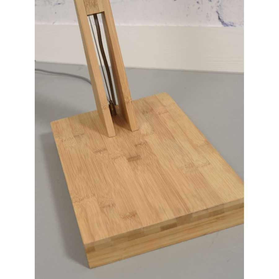 Its About RoMi Montblanc Floor Lamp - Natural & Dark Grey