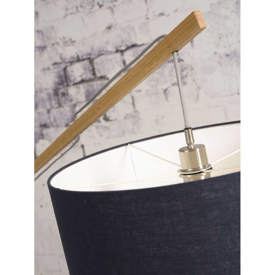 Its About RoMi Montblanc Floor Lamp - Natural & Dark Grey