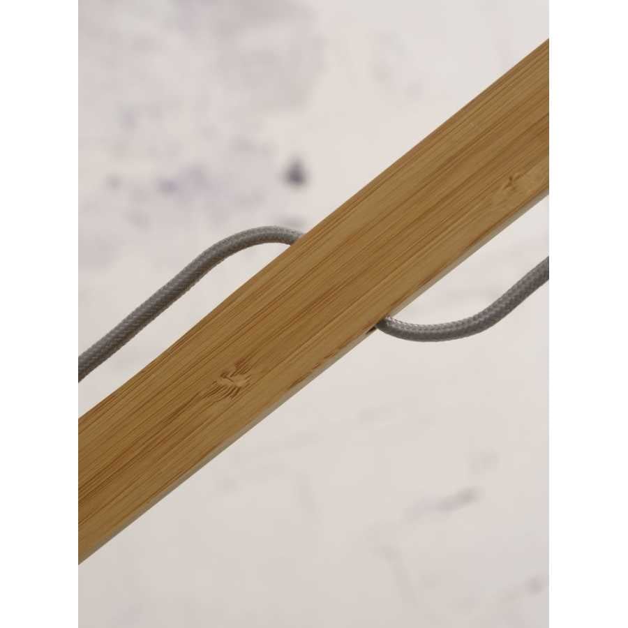 Its About RoMi Montblanc Floor Lamp - Natural & Dark Grey