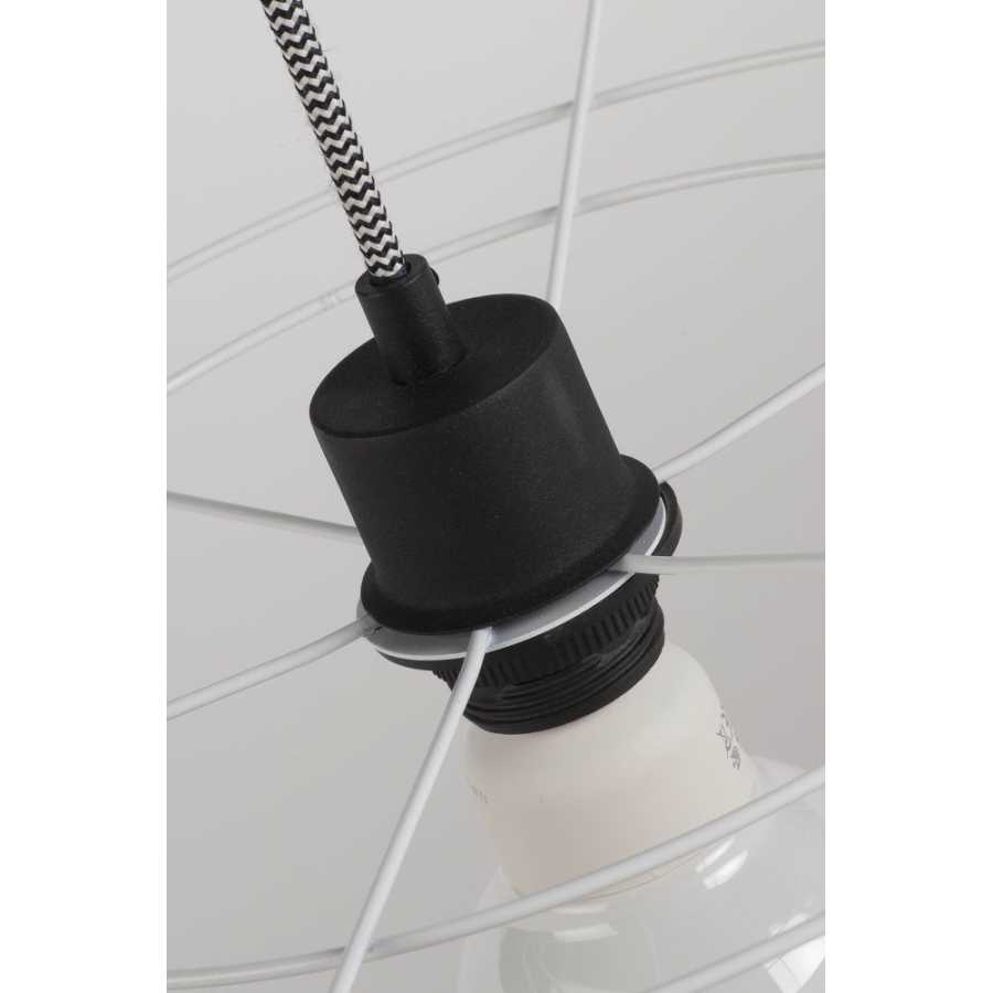 Its About RoMi Oslo Pendant Light With Shade - White