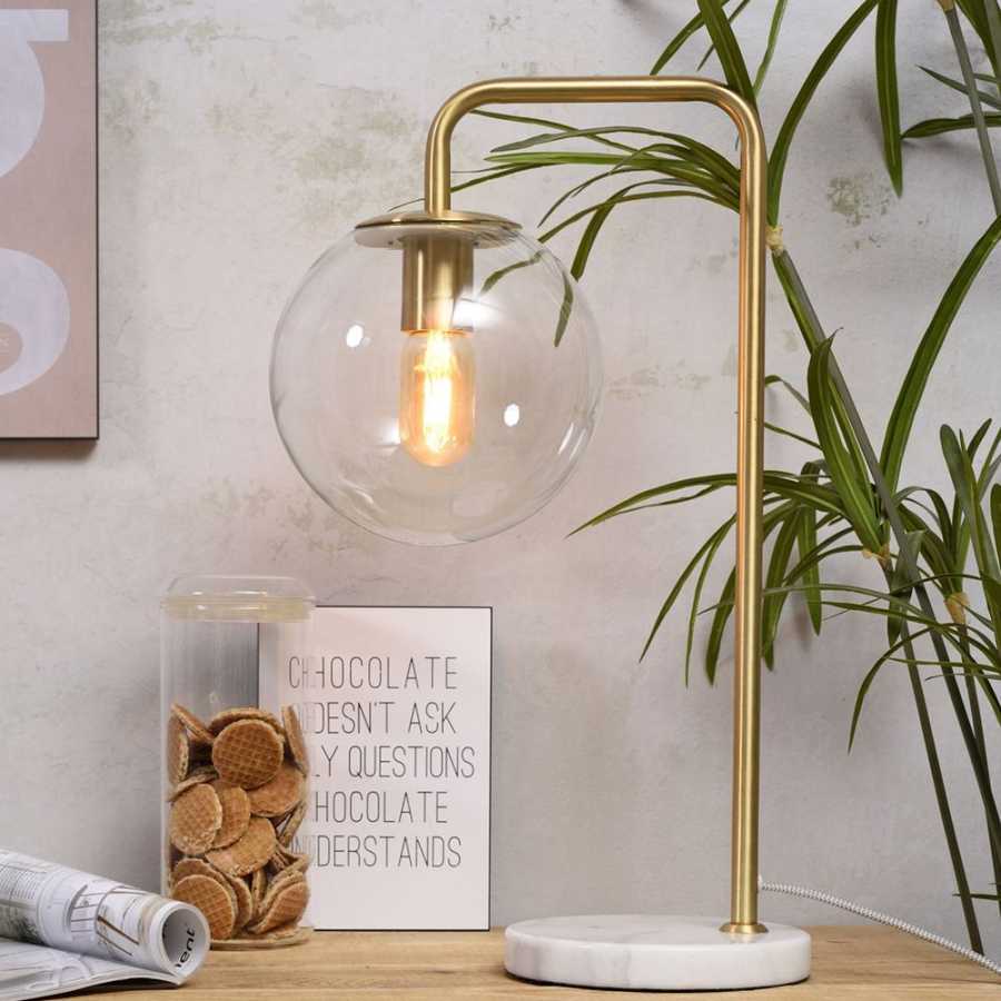 Its About RoMi Warsaw Table Lamp - Gold & Clear