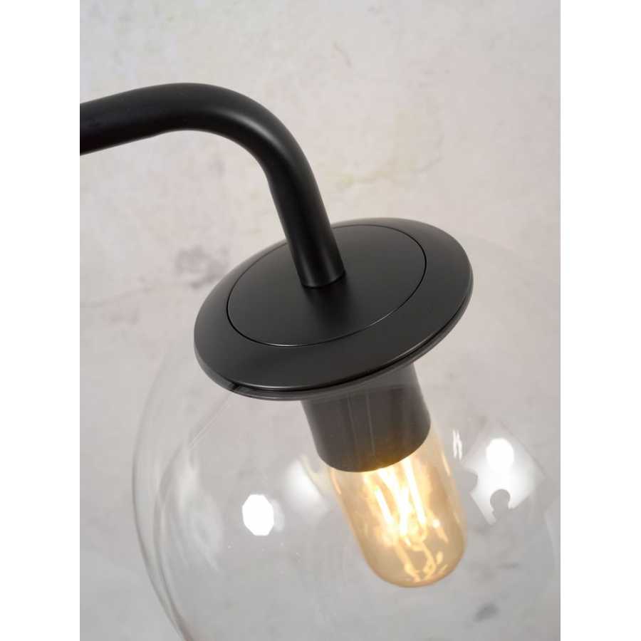 Its About RoMi Warsaw Wall Light - Black & Clear