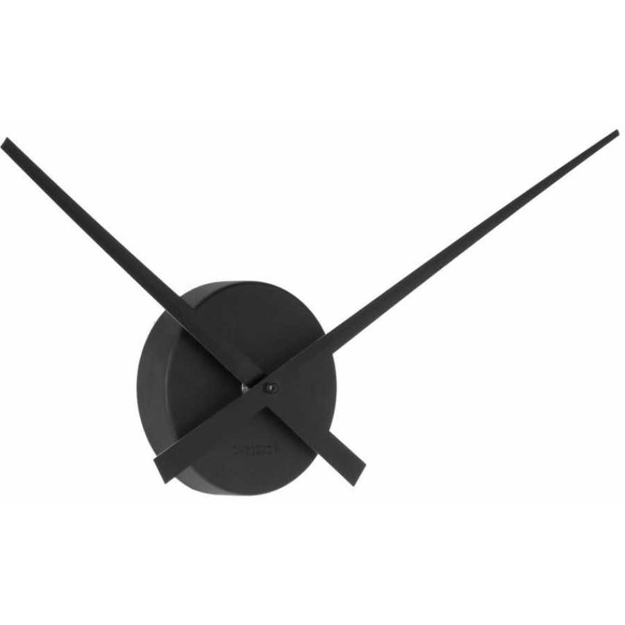 Karlsson Little Big Time Wall Clock - Black - Small