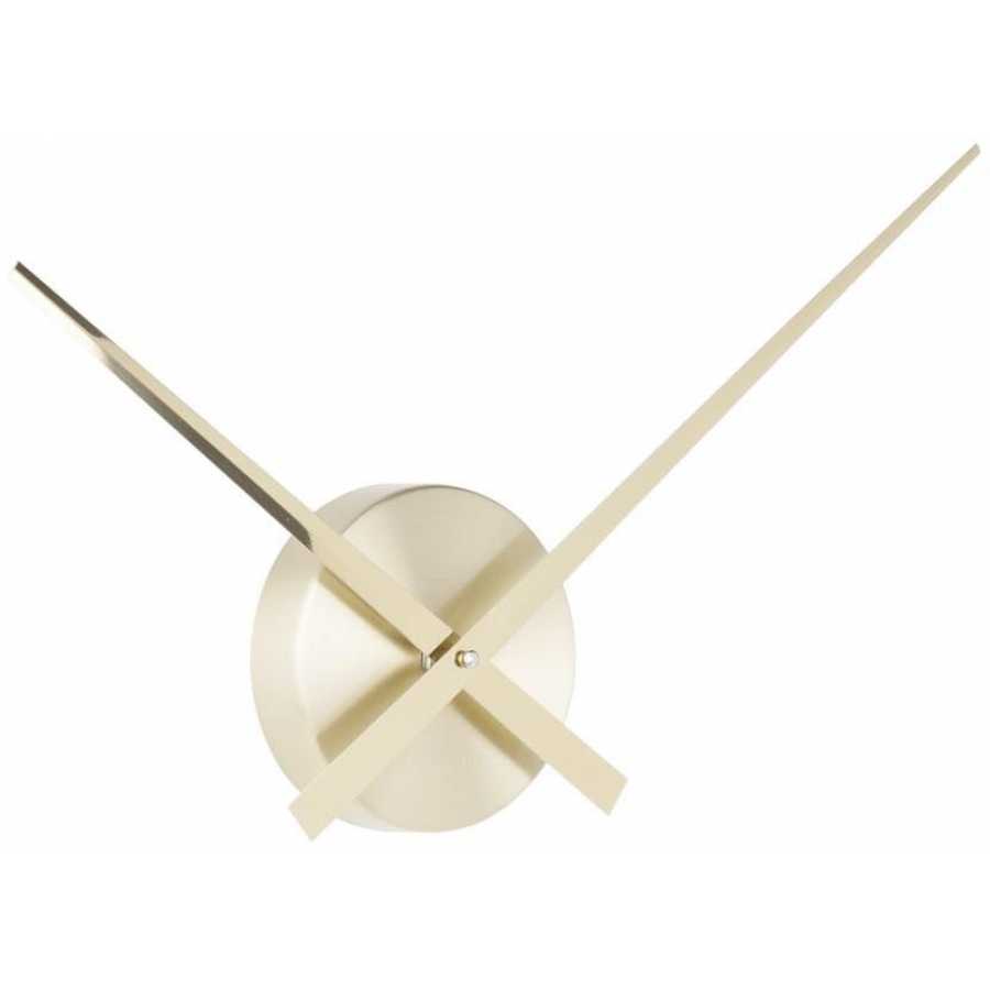 Karlsson Little Big Time Wall Clock - Gold