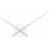 Karlsson Little Big Time Wall Clock - Silver