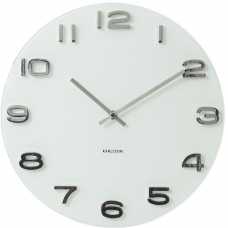 Karlsson Vintage Round Wall Clock - White