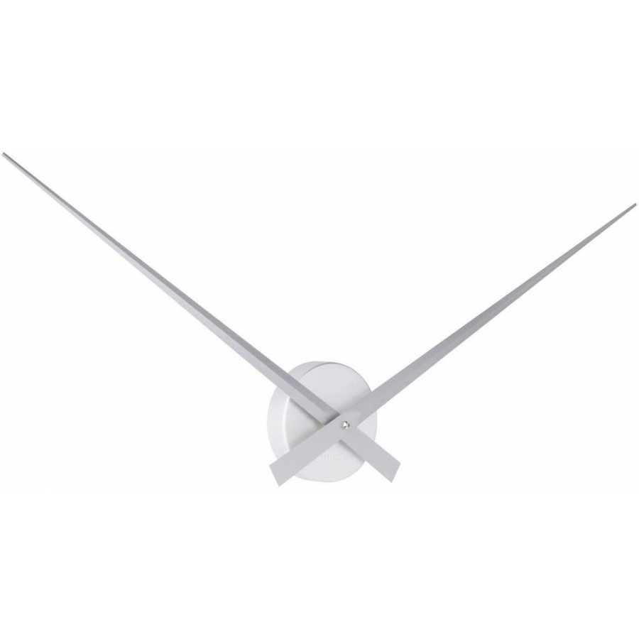 Karlsson Little Big Time Wall Clock - Silver - Large