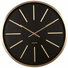 Karlsson Maxiemus Wall Clock - Black