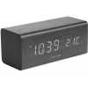 Karlsson Block Alarm Table Clock - Black