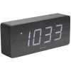 Karlsson Tube Alarm Table Clock - Black