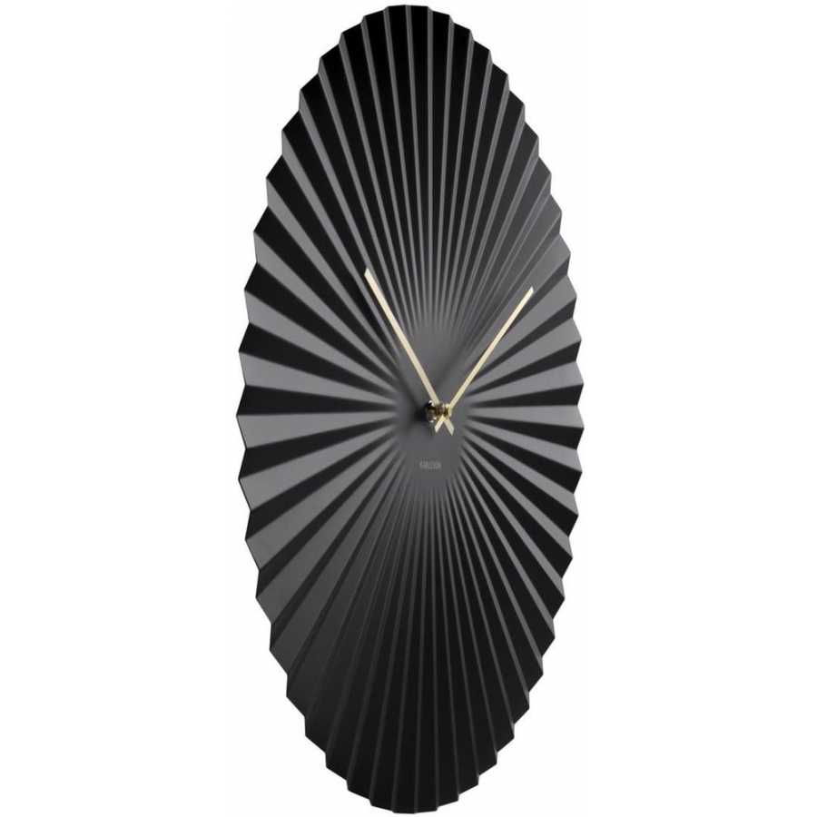 Karlsson Sensu Wall Clock - Black - Large