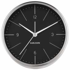Karlsson Normann Alarm Table Clock - Black