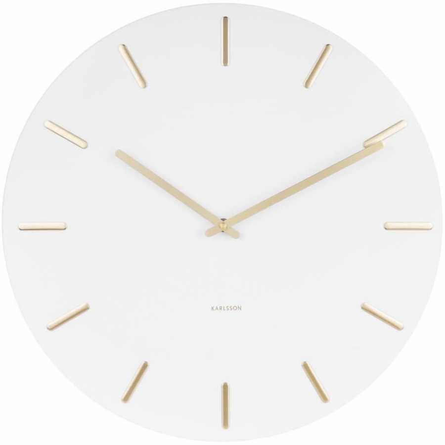 Karlsson Charm Wall Clock - White - Large