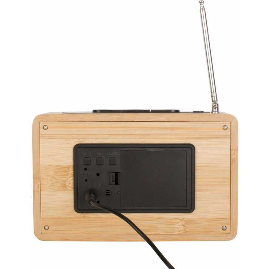 Karlsson Retro Radio Led Alarm Table Clock