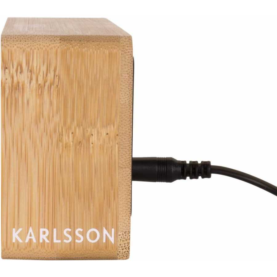 Karlsson Tube Led Alarm Table Clock
