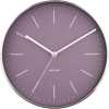 Karlsson Minimal Wall Clock - Dark Purple