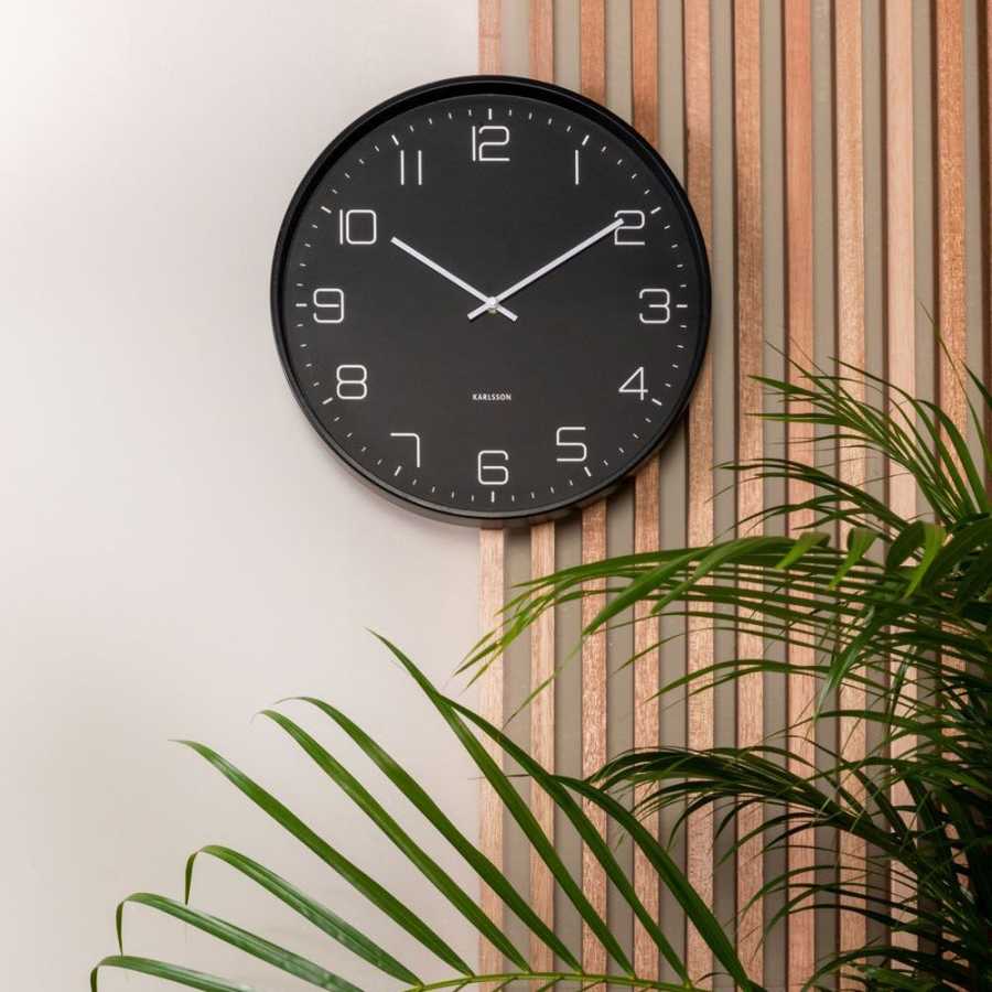 Karlsson Lofty Wall Clock - Black