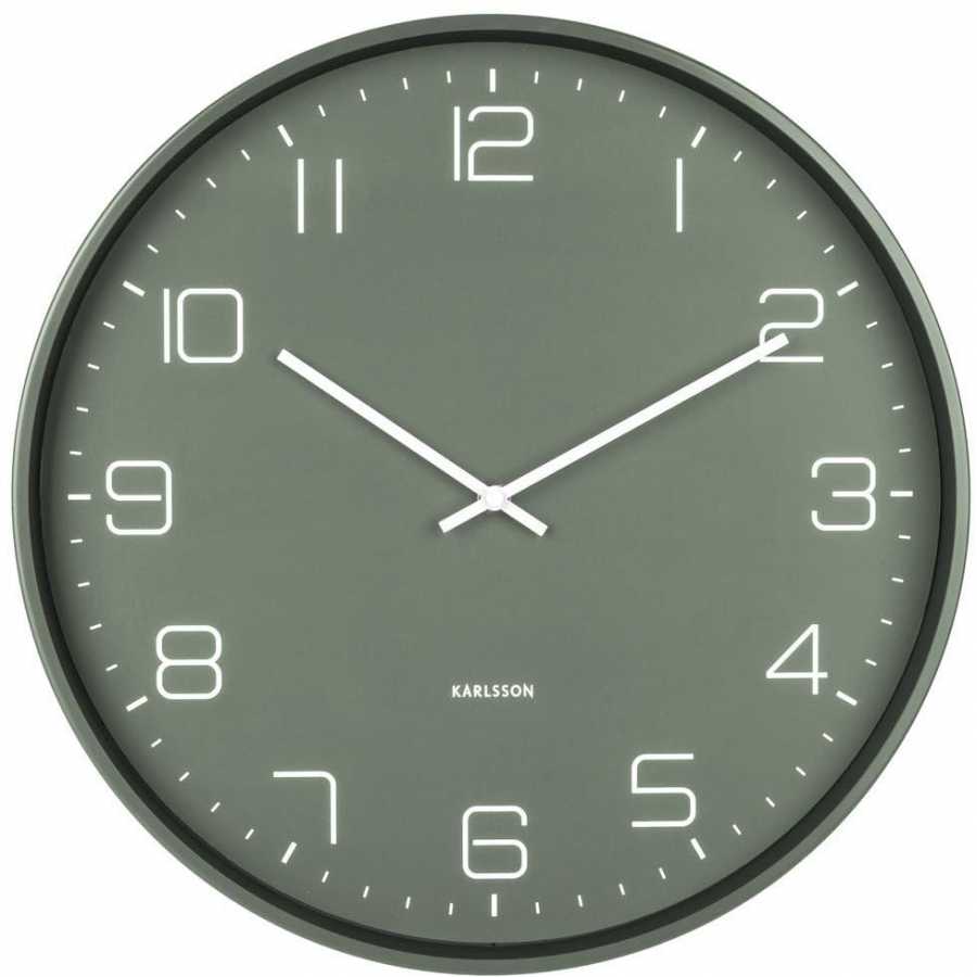 Karlsson Lofty Wall Clock - Green