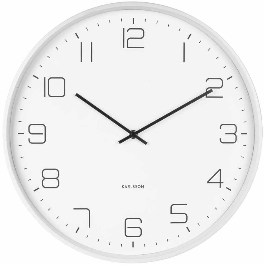 Karlsson Lofty Wall Clock - White