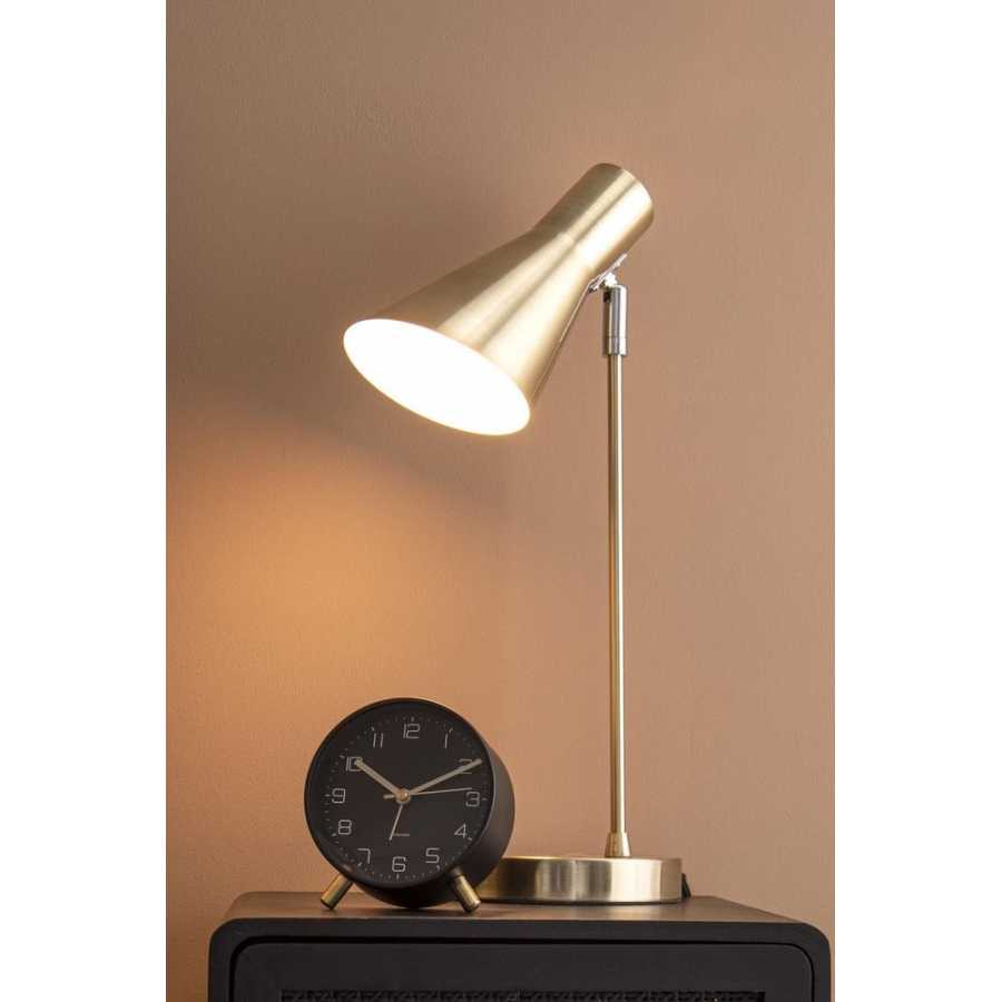 Karlsson Lofty Alarm Table Clock - Black