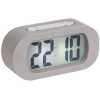 Karlsson Gummy Alarm Table Clock - Warm Grey