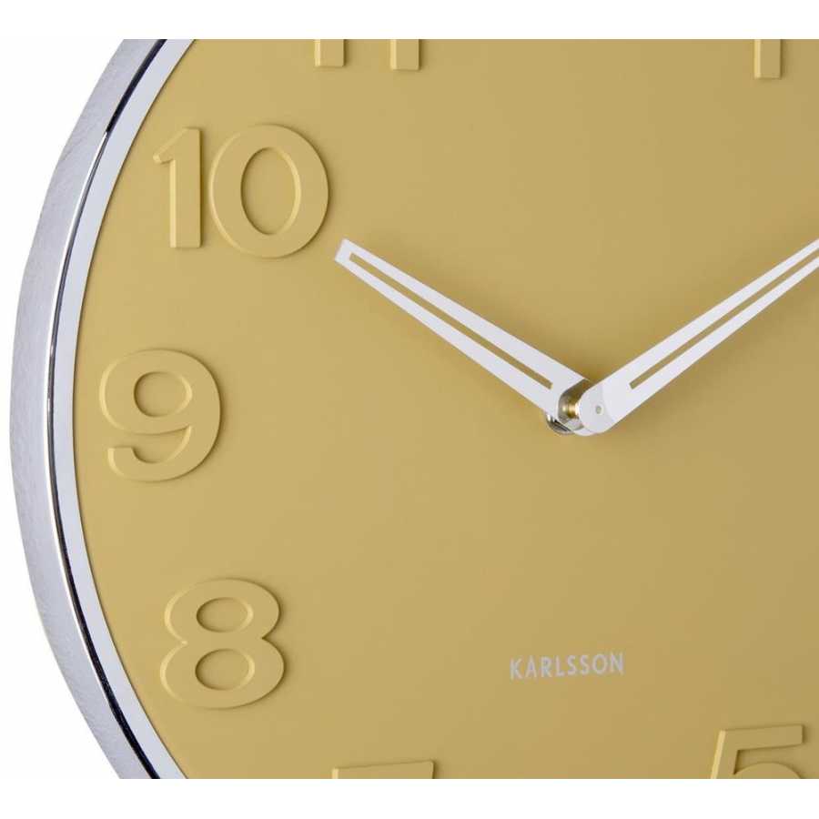 Karlsson Original Wall Clock - Yellow
