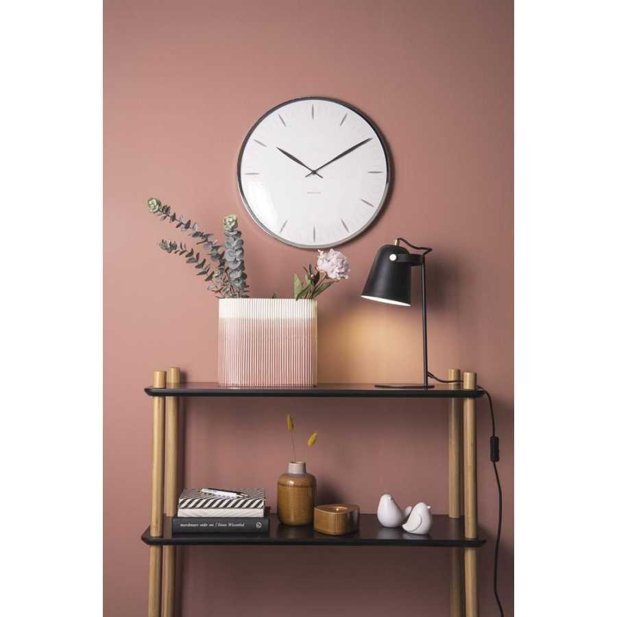 Karlsson Leaf Wall Clock - White