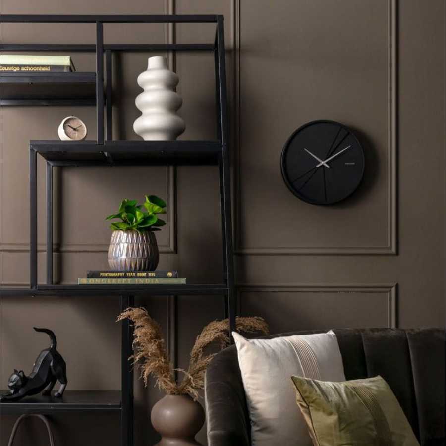 Karlsson Index Wall Clock - Black
