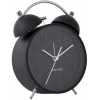 Karlsson Iconic Alarm Table Clock - Black