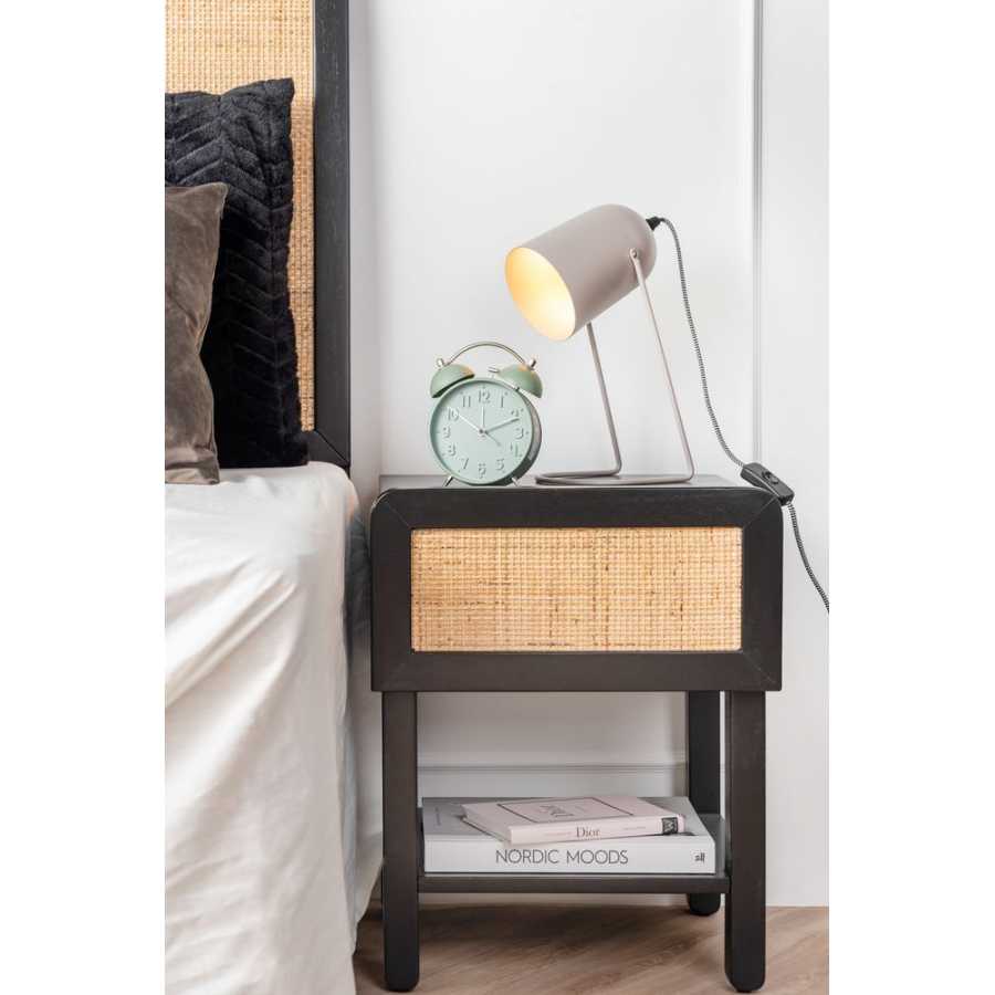 Karlsson Iconic Alarm Table Clock - Grayed Jade