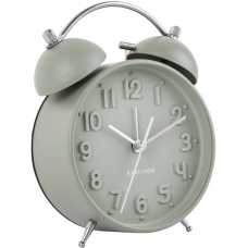 Karlsson Iconic Alarm Table Clock - Grayed Jade