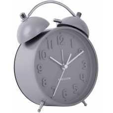 Karlsson Iconic Alarm Table Clock - Grey