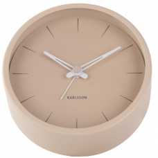 Karlsson Lure Alarm Table Clock - Sand Brown