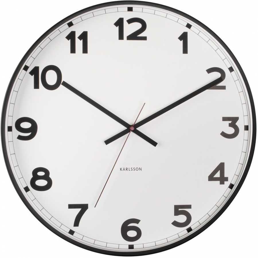 Karlsson New Classic Wall Clock - White - Medium