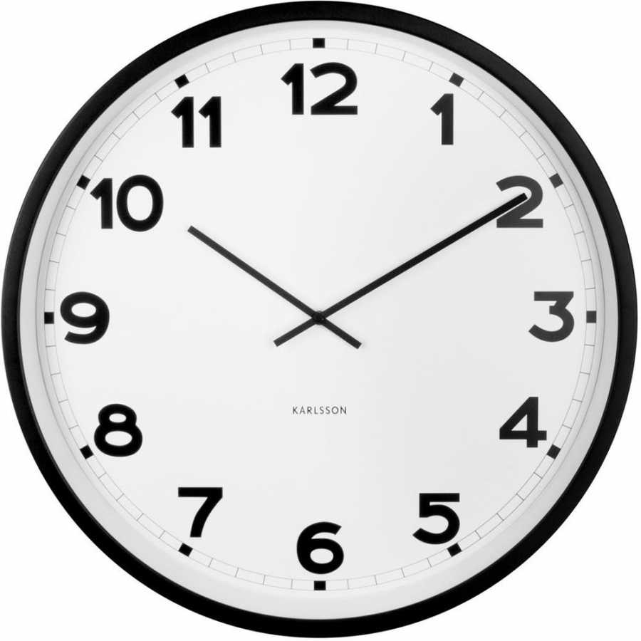 Karlsson New Classic Wall Clock - White - Large