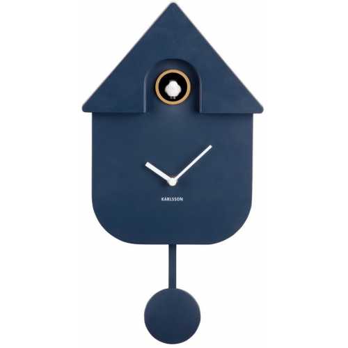 Karlsson Cuckoo Wall Clock - Dark Blue