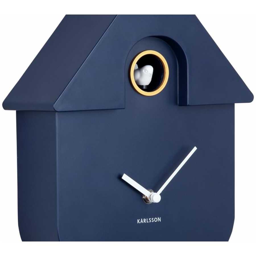 Karlsson Cuckoo Wall Clock - Dark Blue