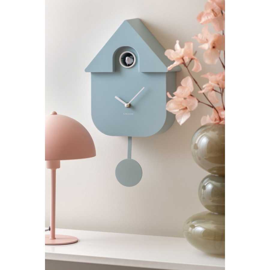 Karlsson Cuckoo Wall Clock - Soft Blue