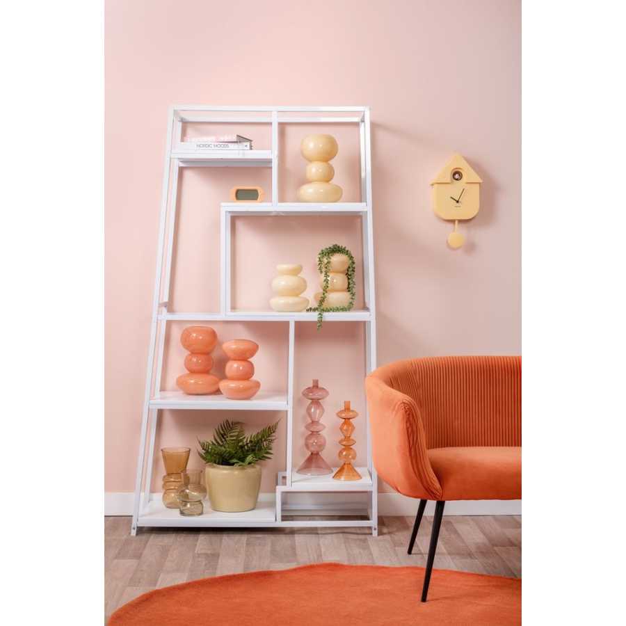 Karlsson Cuckoo Wall Clock - Soft Yellow