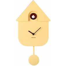 Karlsson Cuckoo Wall Clock - Soft Yellow
