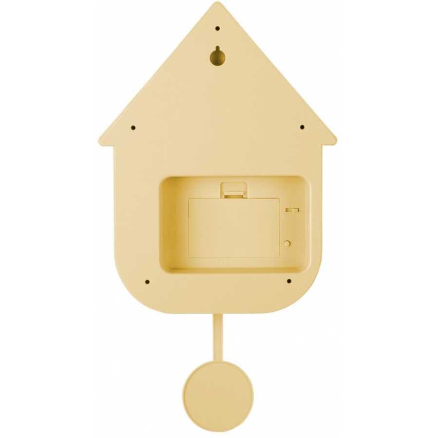 Karlsson Cuckoo Wall Clock - Soft Yellow