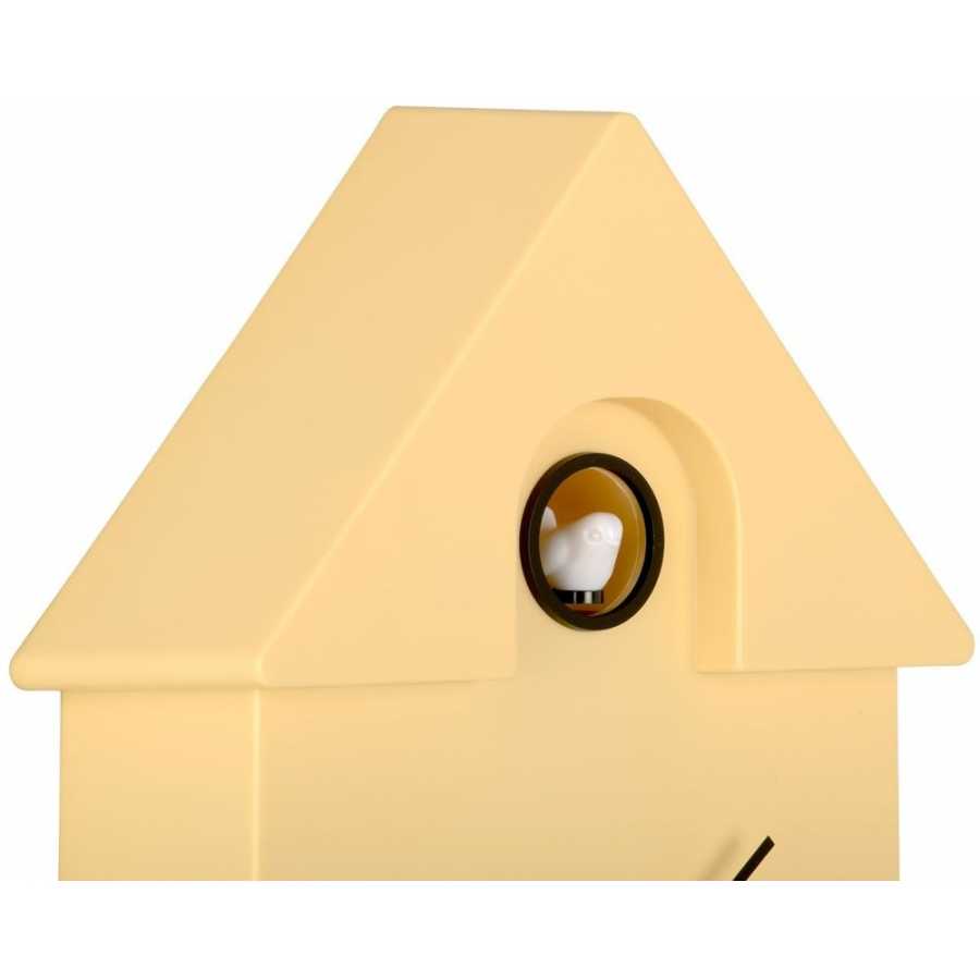 Karlsson Cuckoo Wall Clock - Soft Yellow