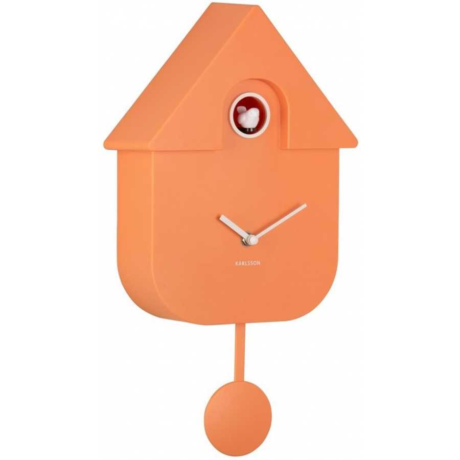 Karlsson Cuckoo Wall Clock - Orange